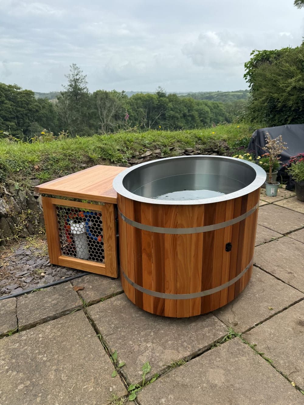 Odyssey ice bath in use
