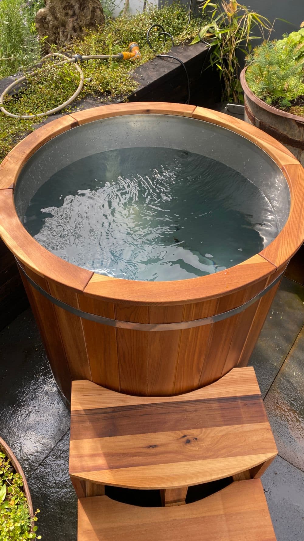 Odyssey ice bath in use