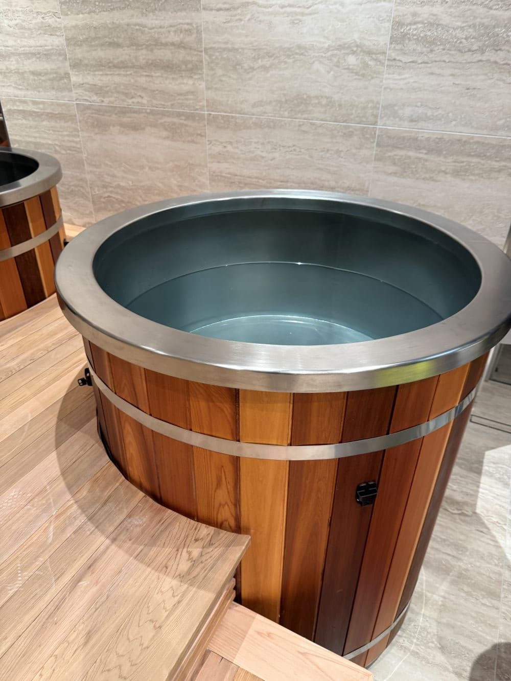 Odyssey ice bath in use