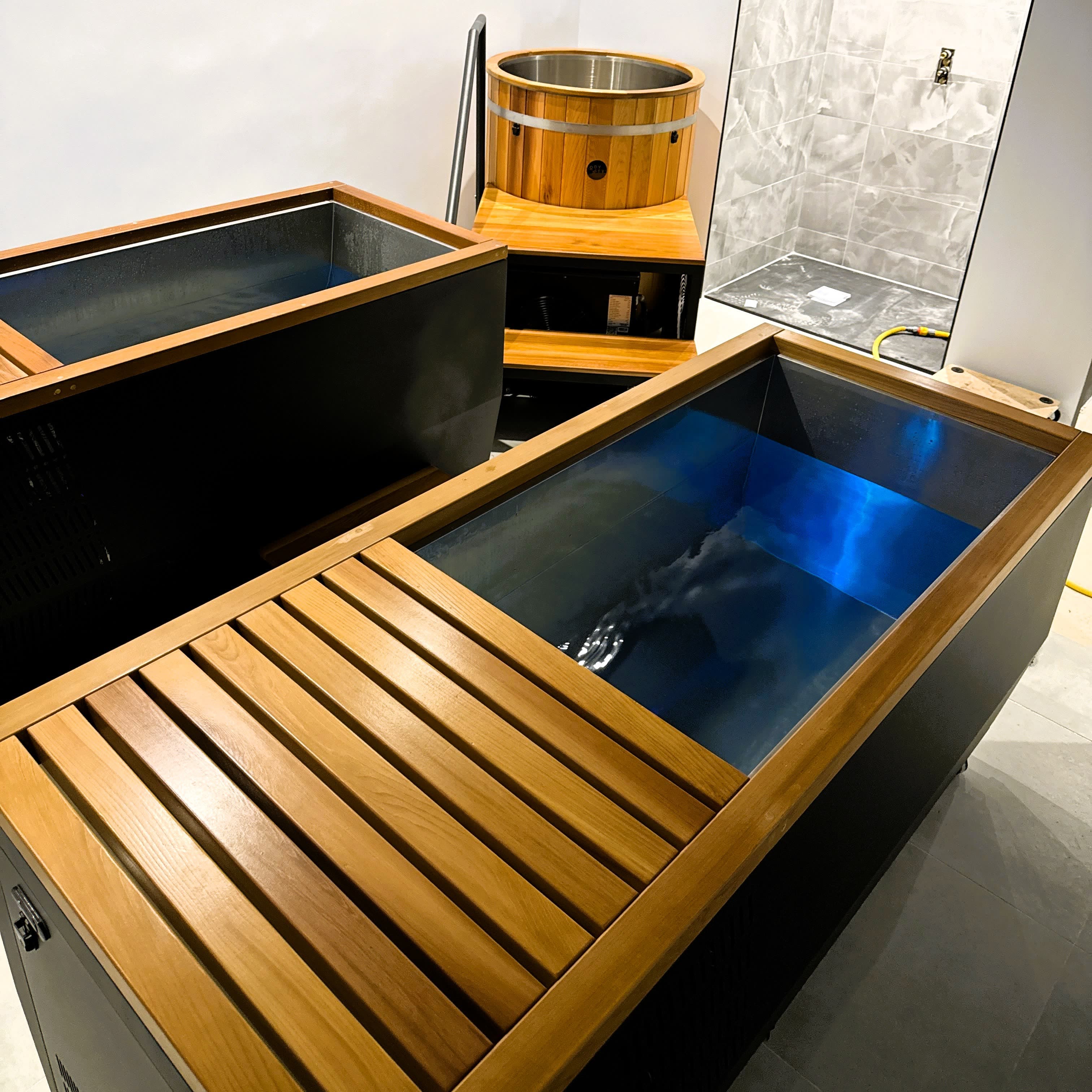 Titan Cold Plunge in use